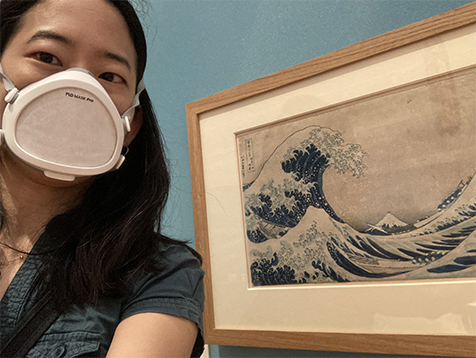 Hokusai's wave